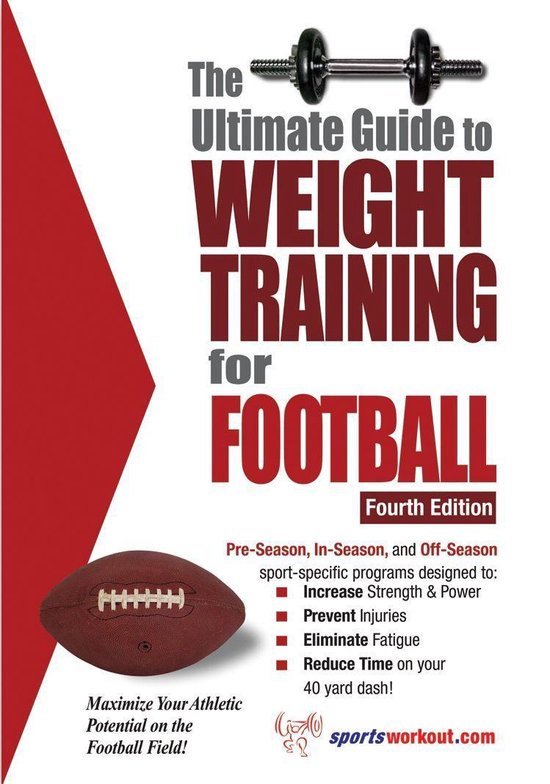 The Ultimate Guide to Weight Training for Football - cover