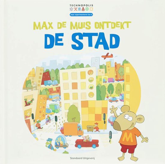 Cover van het boek 'Max de muis ontdekt de stad'
