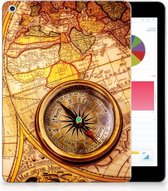 Geschikt voor Apple iPad 9.7 (2017) Siliconen Design Hoesje Kompas