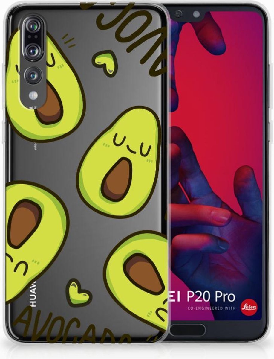 Huawei P20 Pro Telefoonhoesje met Naam Avocado Singing