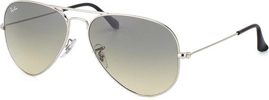 Ray-Ban RB3025 003/32 - Aviator (Gradiënt) - zonnebril - Zilver / Lichtgrijs Gradiënt - 62mm van Ray-Ban — afbeelding 3