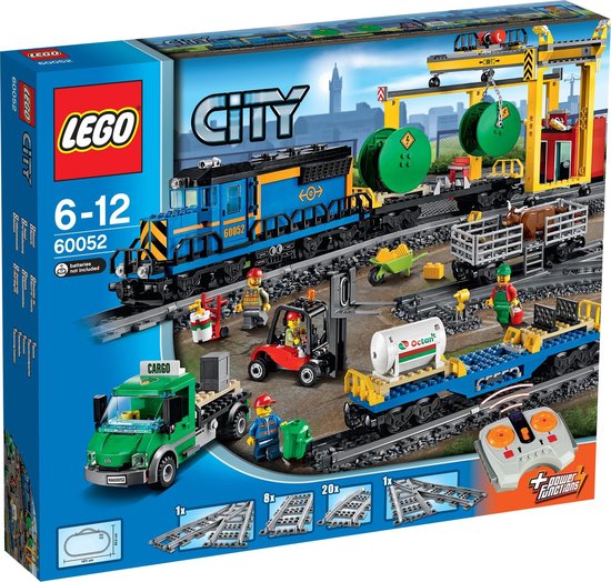 Christus Ver weg monteren LEGO City Vrachttrein - 60052 | bol.com