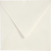 Enveloppen, afm 16x16 cm, 120 gr, 50 stuks, off-white