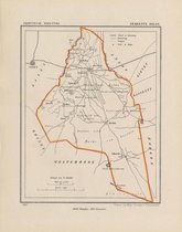 Historische kaart, plattegrond van gemeente Rolde in Drenthe uit 1867 door Kuyper van Kaartcadeau.com