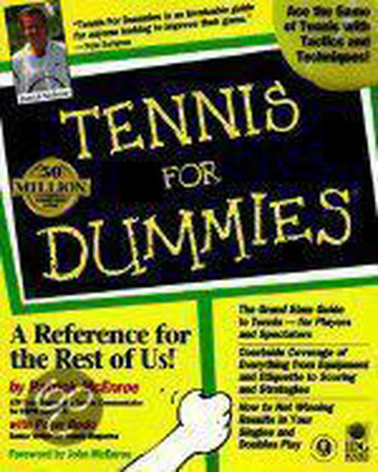 Tennis For Dummies, Patrick Mcenroe 9780764550874 Boeken
