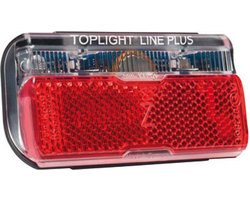 Busch + Müller Toplight Line Dynamo Achterlicht met Parkeerlicht 80 mm, zwart