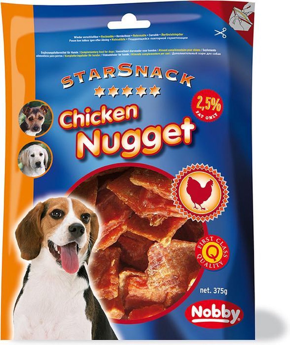 Nobby – Starsnack Chicken Nugget – 375 g