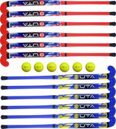 Hockeystick set Guta 12 Sticks + 6 Ballen Senior Indoor / Outdoor 36,5"