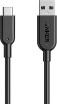 Anker PowerLine II USB-C to USB 3.1 USB-kabel 0,9 m 3.2 Gen 2 (3.1 Gen 2) USB C USB A Zwart