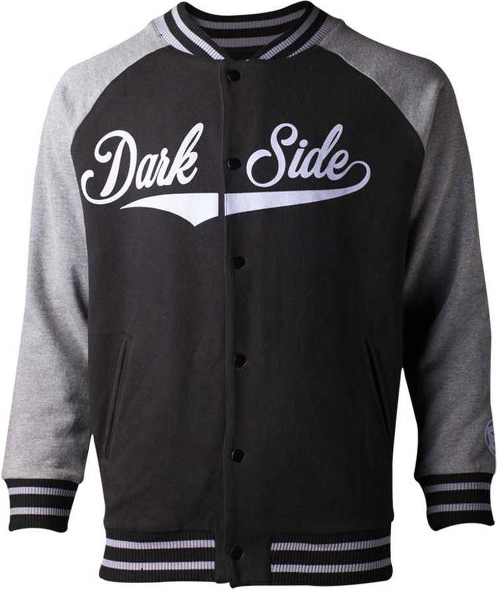 Star Wars - Dark Side Varsity jacket - XL - Zwart/Grijs