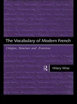 Vocabulary Of Modern French