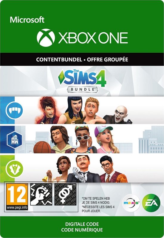 bod Afhaalmaaltijd zeemijl The Sims 4 - Content Bundel - DLC - Xbox One | bol.com