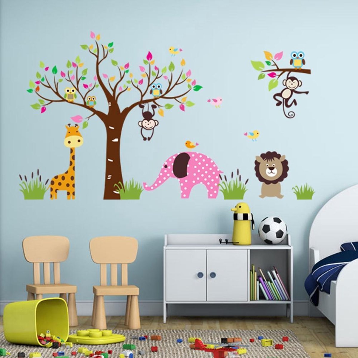 Muursticker Jungle droom