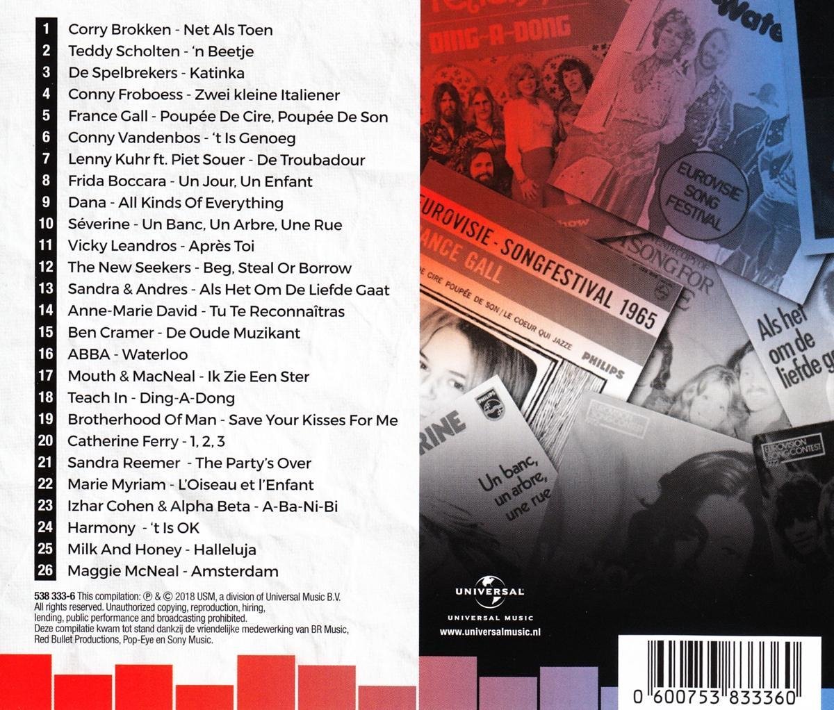 Songfestival Hits, Favorieten Expres CD (album) Muziek bol