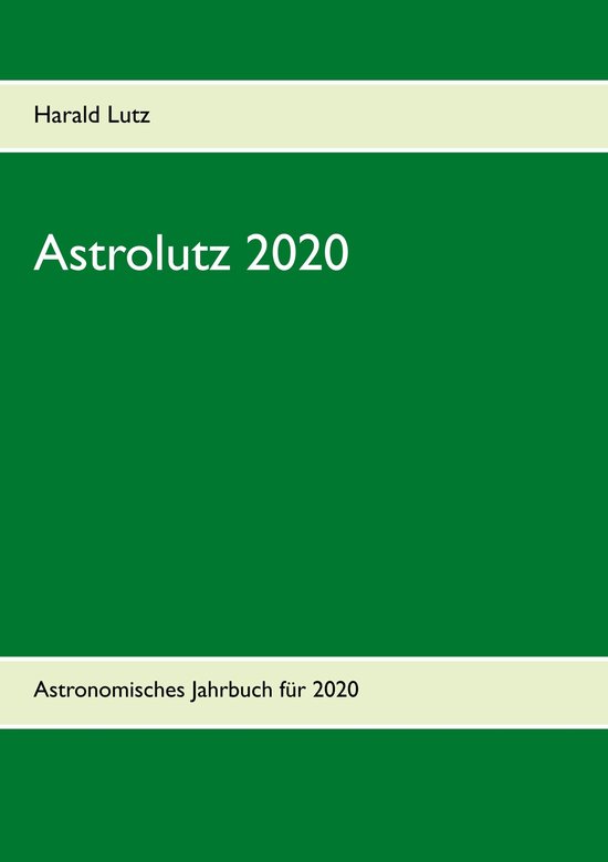 Astrolutz 2020 - cover