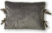 Rivièra Maison - Amazing Allure Velvet Pillow Cover 40x30 - Sierkussen - Groen - Polyester