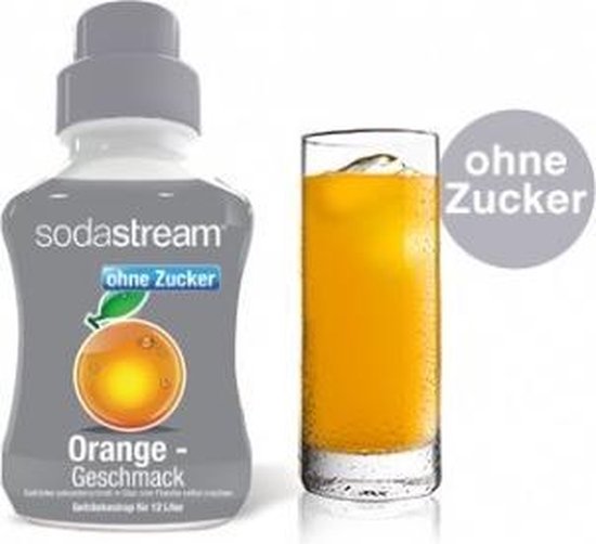 SodaStream Orange Smaak Diet Suikervrij 500 ml bol.