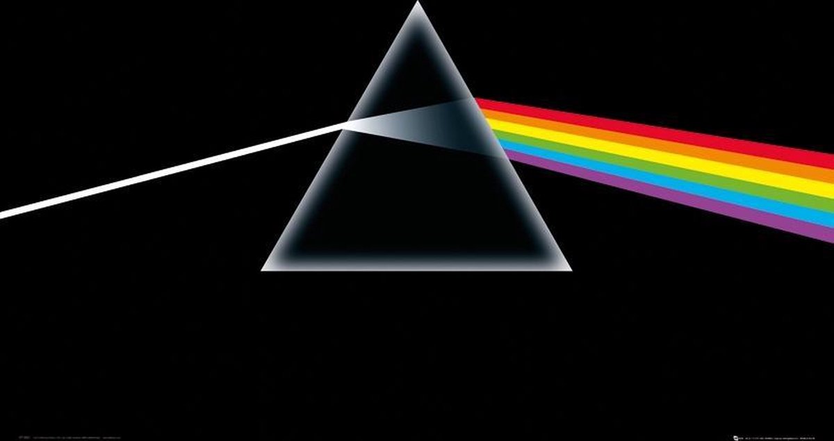 Posterpoint Pink Floyd - poster - The Dark Side of the Moon - 61 x 91.5 cm Multi colour