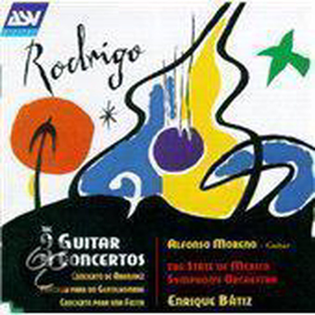 Rodrigo: 3 Guitar Concertos / Morena, Batiz, Mexico State SO