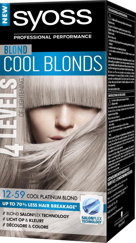 SYOSS Color Blond 12-59 Koel Blond - 1 stuk | bol.com