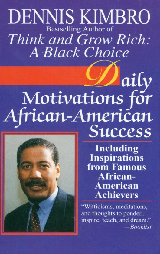 Daily Motivations for African-American Success - cover
