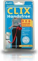 Clix Trainen & africhten Handsfree hondenriem of trainingslijn small rood