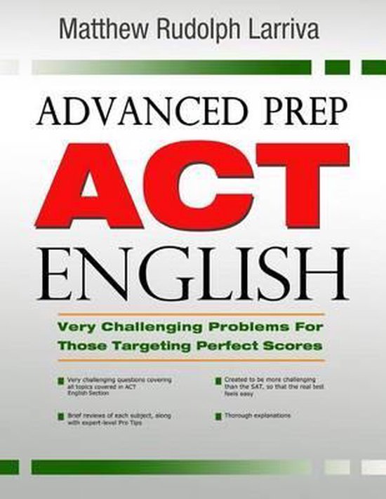 Advanced Prep | 9781518837142 | Matthew Rudolph Larriva | Boeken | bol.com