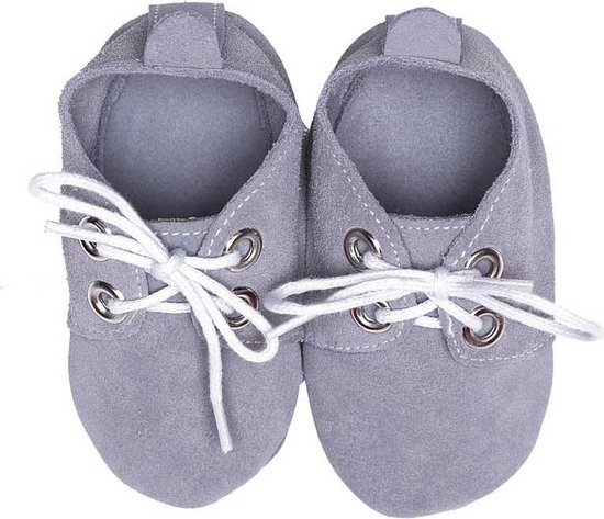 Chaussons BabySteps Chaussures bébé Oxford Grey XXL - Taille 16,5 | bol.com