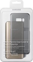 Samsung batterijkit(cover+SP+5.2 powerbank+kabel) - zwart - voor Samsung S8 Plus