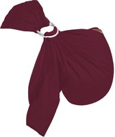 ByKay - Draagdoeken - Heupdrager - Ringsling - Berry red - one size - Organic Cotton