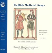 English Medieval Songs: The 12th and 13th Centuries