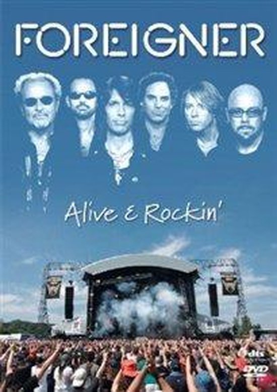 Cover van de film 'Foreigner - Alive And Rockin'