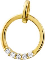 The Jewelry Collection Hanger Diamant 0.10ct H Si - Geelgoud