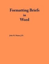 Formatting Briefs in Word
