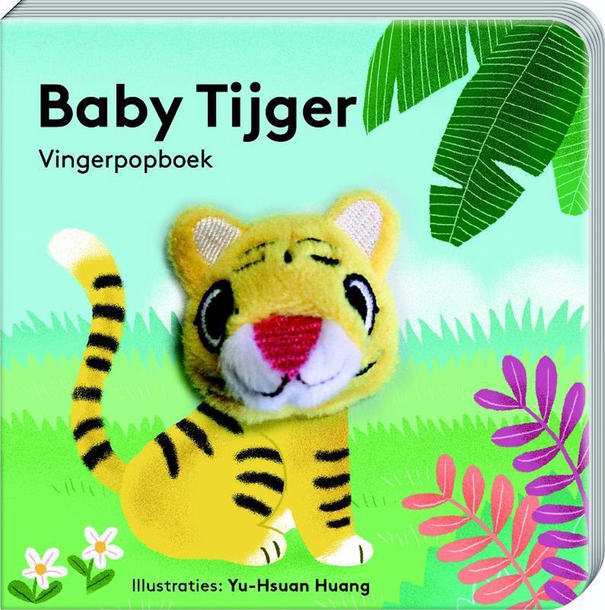 Vingerpopboekjes - Baby Tijger