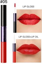 2-in-1 Matte  Lipgloss & Lip Oil - Color 05 Frenesi