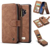 CASEME Samsung Galaxy S9 Retro Portemonnee Hoesje - Bruin