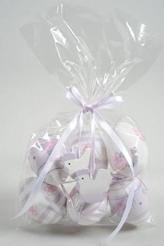 Plastic eieren 10 cm - Cadeaus & gadgets kopen? | Korting tot 17