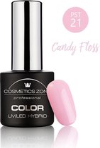 Cosmetics Zone UV/LED Hybrid Gel Nagellak 7ml. Candy Floss PST21