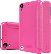 Nillkin - Hoesje geschikt voor HTC Desire 530 - Leather Case Sparkle Series Roze