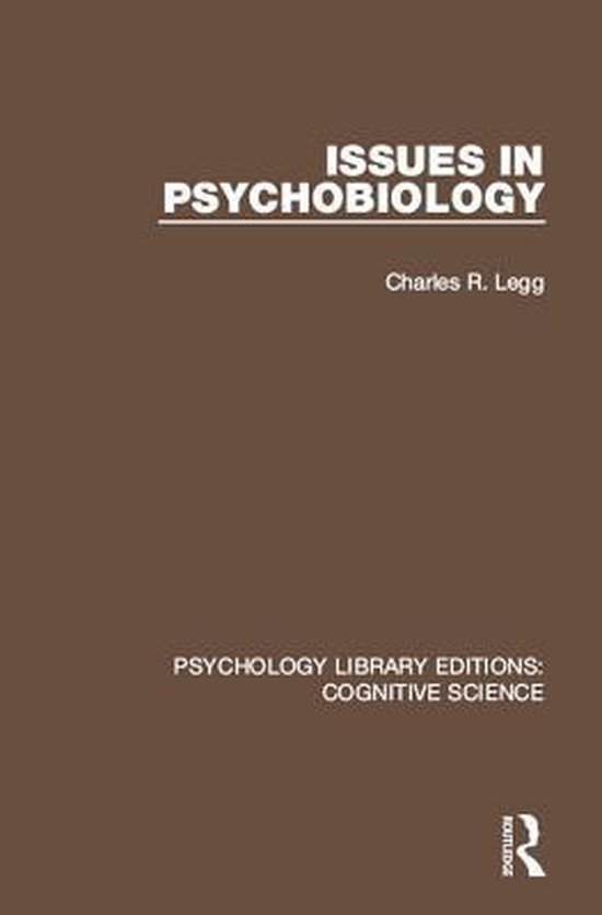 Psychology Library Editions: Cognitive Science - Issues in P ... - cover
