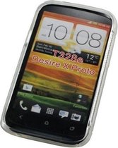 TPU Case voor HTC Desire X S-Curve transparent