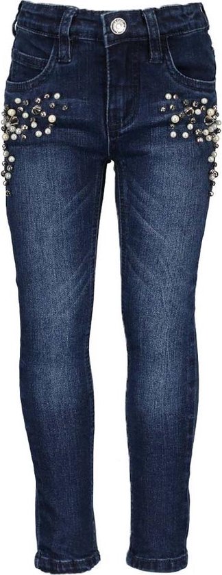 Rusteloos uitzending springen Le Chic - jeans studs & pearls - 104 | bol.com