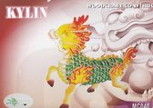 3D Puzzel Bouwpakket Kylin - hout - gekleurd