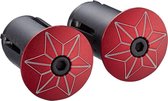 STAR PLUGZ SET ROOD (ANODIZED)