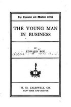 The young man in business