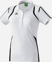 Erima Razor Polo - Voetbalshirt - Vrouwen - Maat S - Wit/Zwart