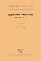 Altdeutsche Textbibliothek-Die Legenden I