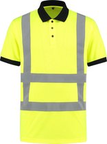 Polo EM Traffic High Visibility RWS - Jaune Fluor - Taille XS