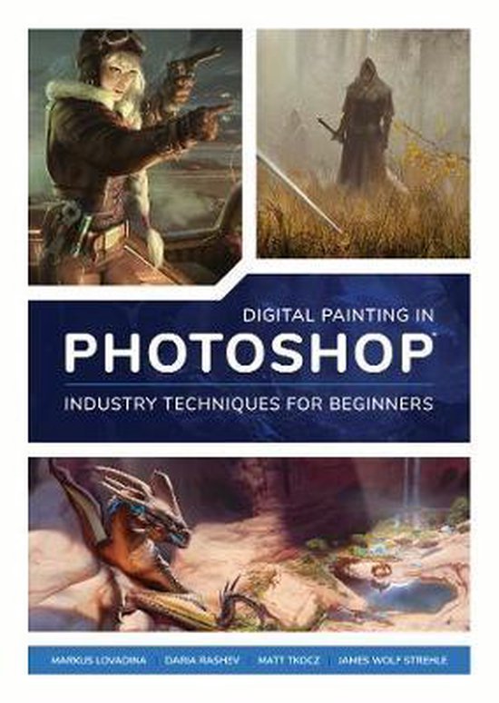 Digital Painting in Photoshop: Industry Techniques for Begin ... - cover